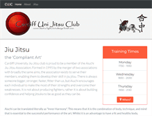 Tablet Screenshot of cardiffjitsu.com